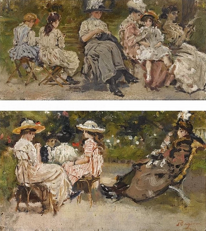 Scene parigine